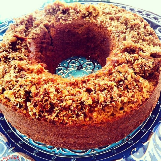 עוגת טחינה שומשום