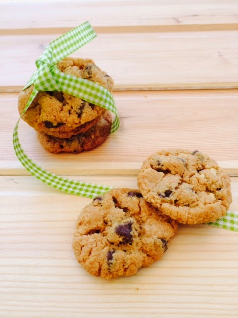 עוגיות שוקולד צ'יפס חמאת בוטנים