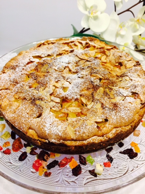 טארט שקדים וקרמל