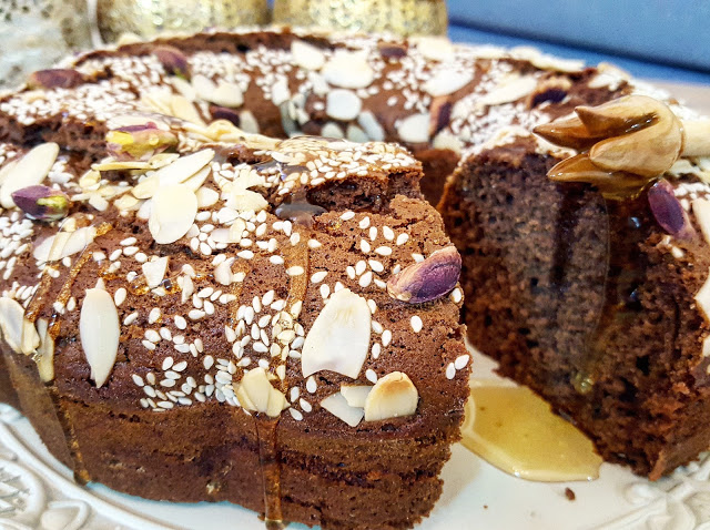 עוגת דבש קפה