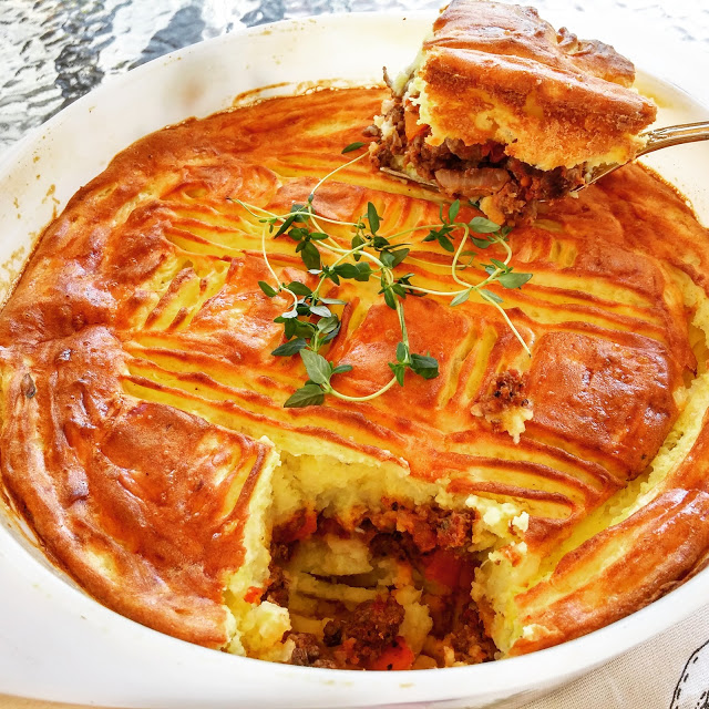 פשטידת בשר ותפוחי אדמה