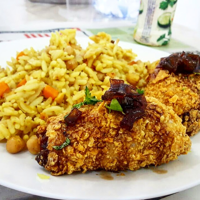 חזה עוף במילוי ריבת בצל