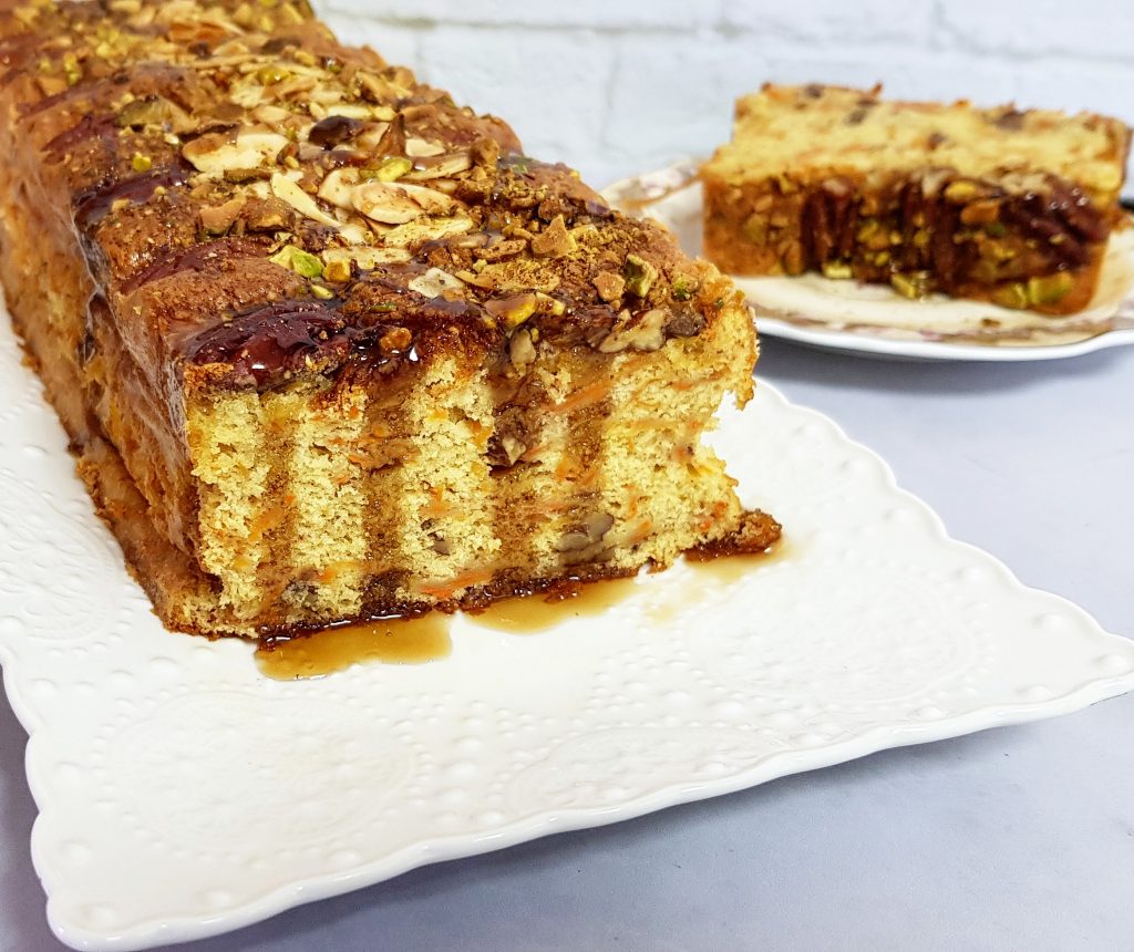 עוגת גזר מקמח כוסמין