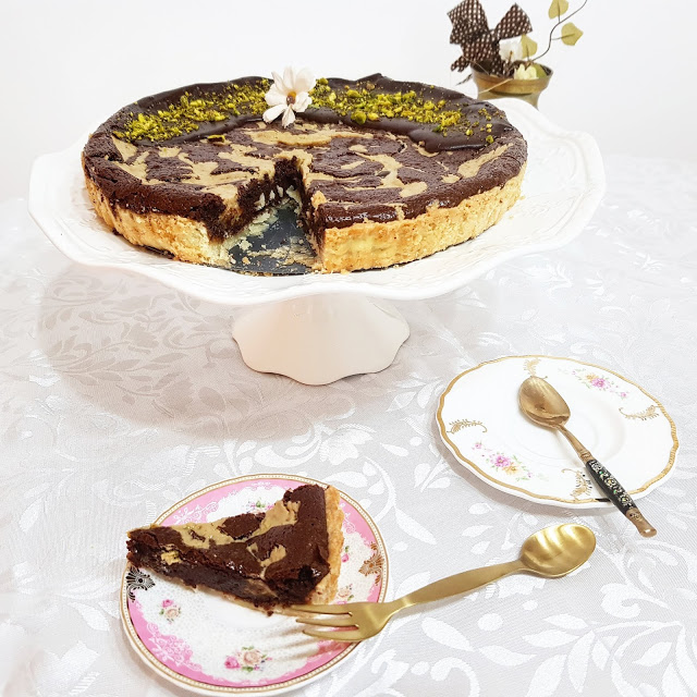 פאי שוקולד טחינה