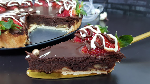 פאי שוקולד נוגט