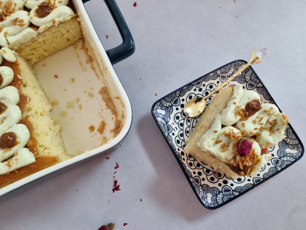 עוגת טרס לצ'ס שלושת החלביים