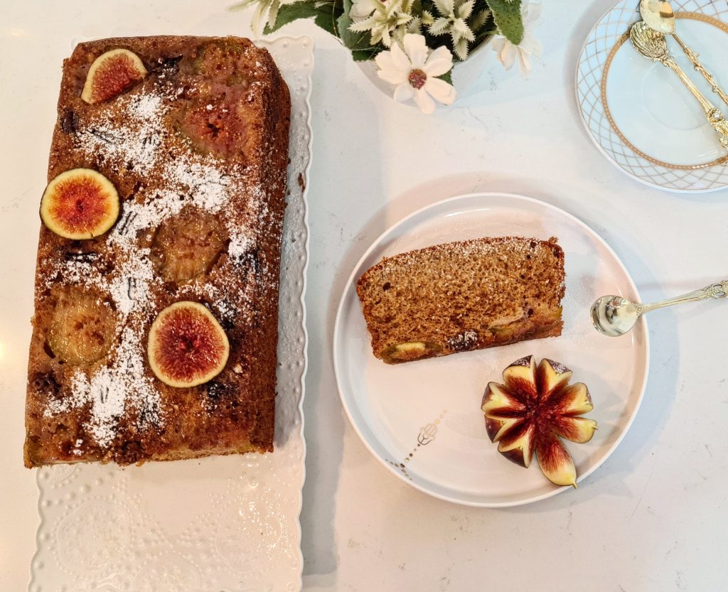 עוגת דבש תאנים ופקאנים